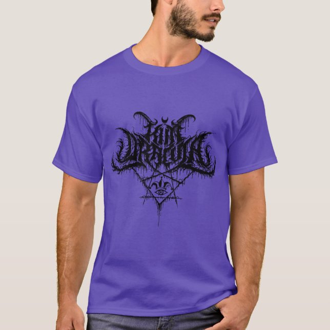 KIM DRACULA MERCH Mädchen T-Shirt (Vorderseite)