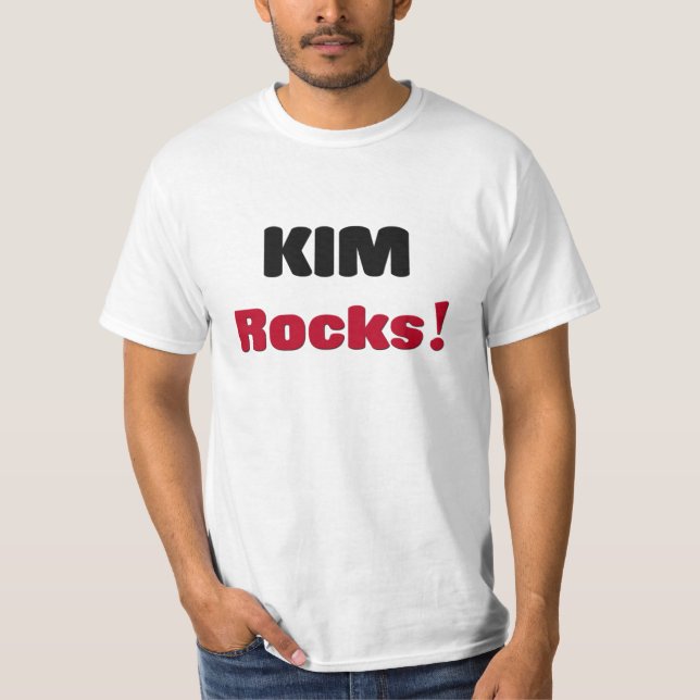 Kim-Felsen T-Shirt (Vorderseite)