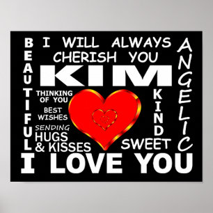 Kim I Liebe You Poster