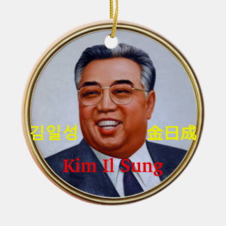 Kim Il Sung #2 Keramik Ornament
