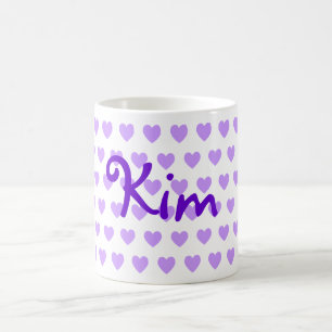 Kim in Lila Tasse