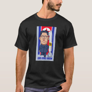 Kim Jong Boom Kim Jong Un Parody Graphic T-Shirt