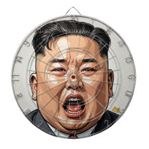 Kim Jong-Il Dartboard - Take Aim, Make Your Point