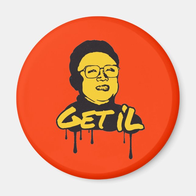 Kim Jong Il - Get's Il Magnet (Vorne)