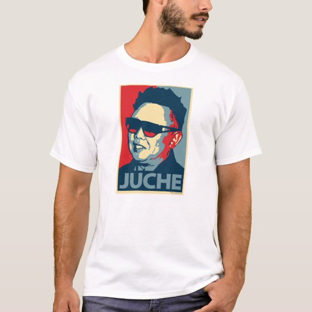 Kim Jong Il - Juche: OHP T - Shirt (Vorderseite)