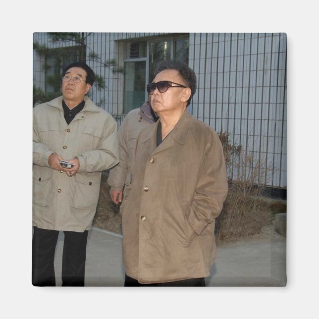 Kim Jong-il, Nordkorea Magnet (Vorne)