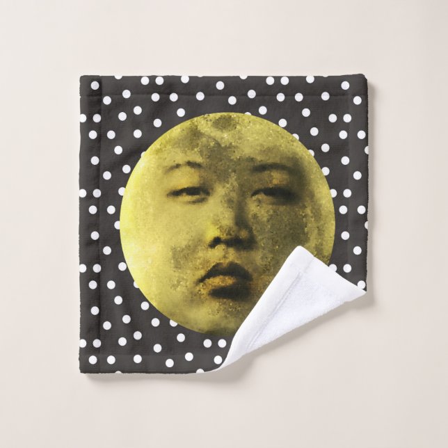 Kim Jong Moon Lustig Badhandtuch Set (Waschlappen)