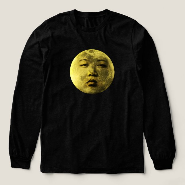 Kim Jong Moon Lustig Tri-Blend Shirt (Design Vorderseite)