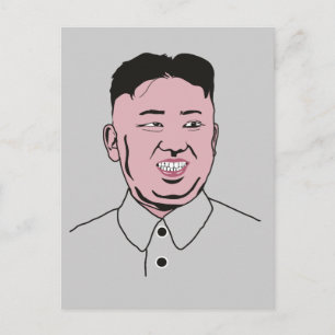 Kim Jong-un   김 정 은 Postkarte
