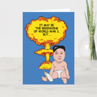 Kim Jong Un Birthday Card - Ich hoffe, Sie haben e