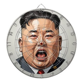 Kim Jong-Un Dartboard - Redart-ed Dartscheibe