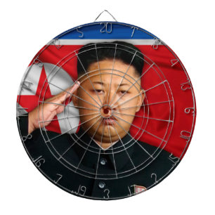 Kim Jong Un Dartscheibe