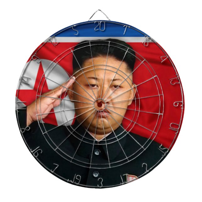 Kim Jong Un Dartscheibe (vorne)