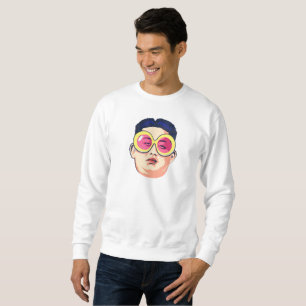 Kim Jong Un in nordkoreanischer Mode - Sweatshirt