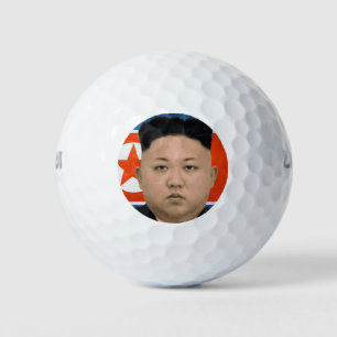 Kim Jong Un nordkoreanischer Führer Golfball