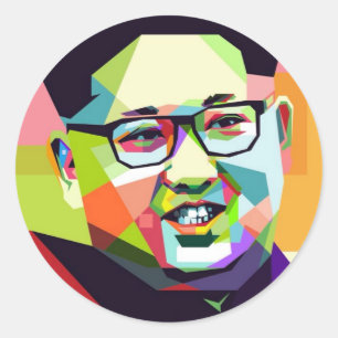 Kim Jong Un Sehr geehrter Leader Sticker