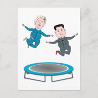 Kim Jong Un und Präsident Trump