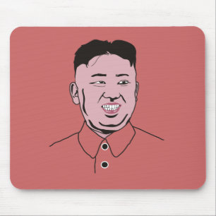 Kim Jong-UNO 김정은 Mousepad