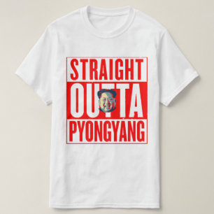 Kim Jong-UNO Nordkorea Verbrecher T-Shirt
