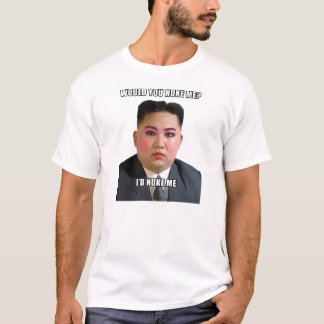 Kim jong UNO würden Sie mich meme Shirt mit