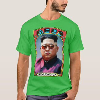 Kim JongUn Retro Communist Trading d T-Shirt