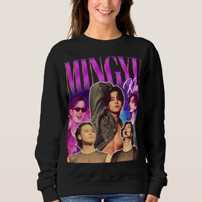 Kim Min-gyu Art | Bootleg | K-Drama | K-Pop Idol Sweatshirt (Vorderseite)