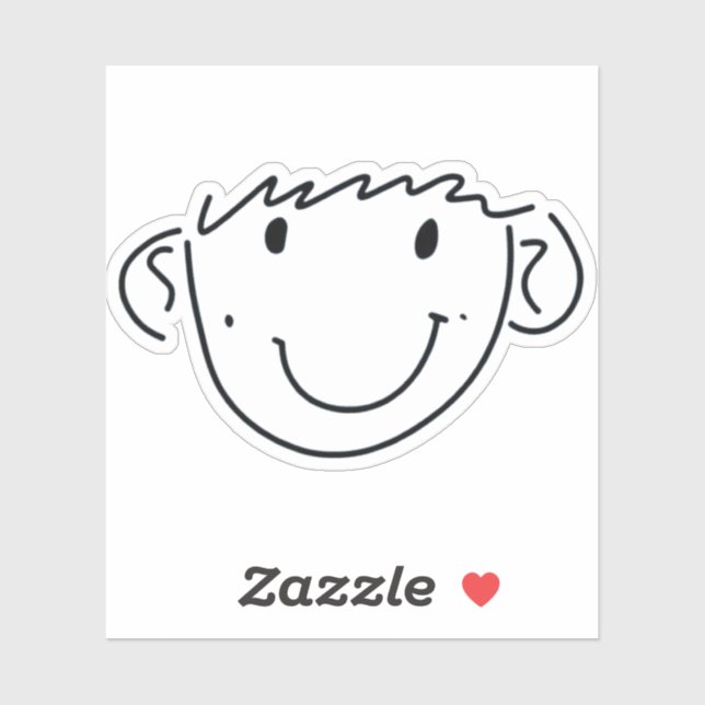 Kim Seon Ho Smiley Sticker (Blatt)