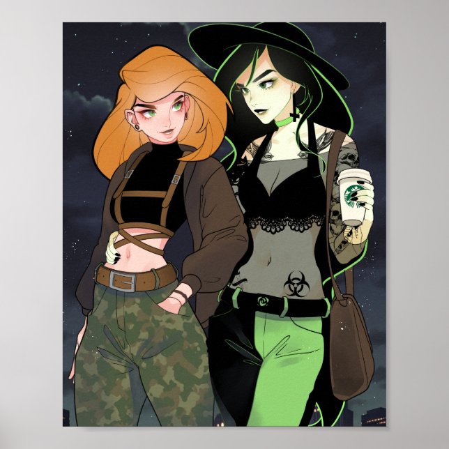 Kim & Shego Poster (Vorne)