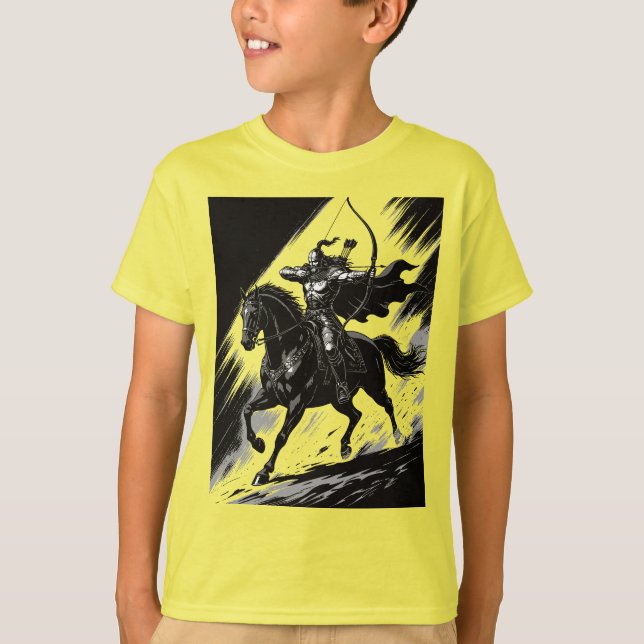 Kimaris Schattenreiter Oberster T-Shirt (Vorderseite)