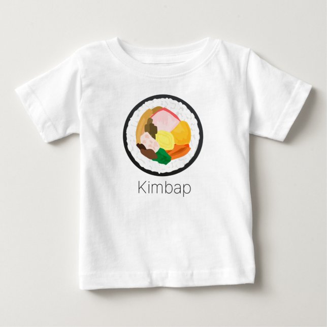 Kimbap Baby T-shirt (Vorderseite)