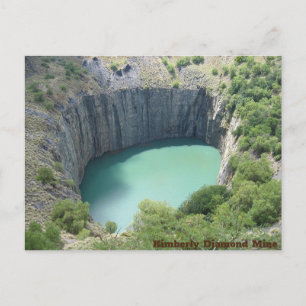 Kimberly Diamond Mine Hole Postkarte