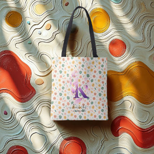 Kimberlys charmvolles florales Monogramm-Design -
