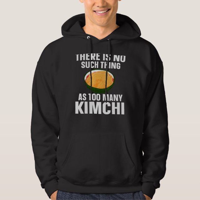 Kimchi Asian Food  Korean Food Hoodie (Vorderseite)
