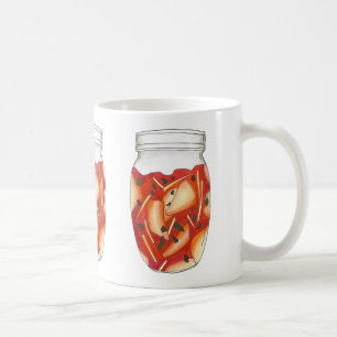 Kimchi Fermented Cabbage Koreanische Küche Kaffeetasse