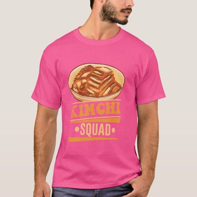 Kimchi Gemüse Kimchi Squad T-Shirt (Vorderseite)