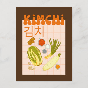 Kimchi Holiday Postkarte