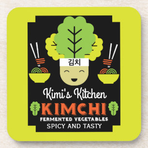 Kimchi Kitchen Zuhause Made Food Getränkeuntersetzer