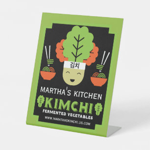 Kimchi Kitchen Zuhause Made Food Sockelschild