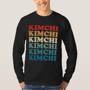 Kimchi südkoreanisches asiatisches Essen Retro Vi T-Shirt