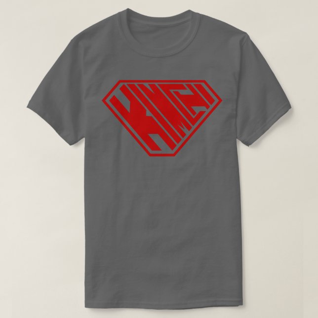 Kimchi SuperEmpowered Rot T-Shirt (Design vorne)