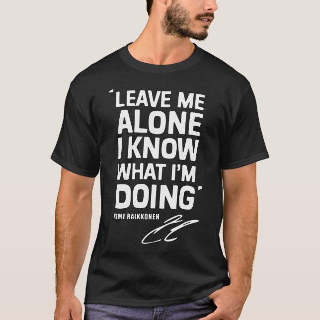 Kimi Raikkonen T-Shirt (Vorderseite)