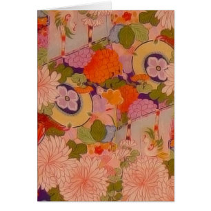 Kimono Blume Rosa Blumenmuster