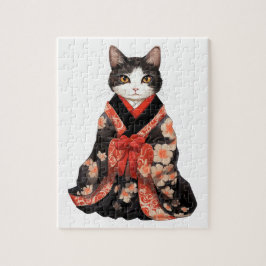 Kimono Cat Puzzle