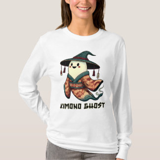 Kimono Geist - Trick oder Leckerbissen - Happy hal T-Shirt