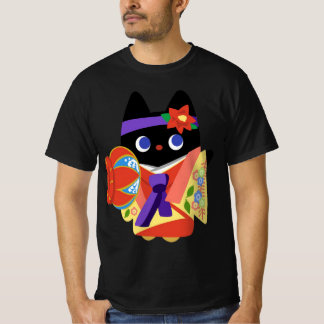 Kimono-Katze aus Okinawa T-Shirt