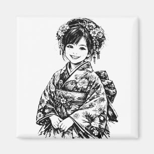 Kimono Magnet