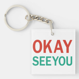 Kims BequemlichkeitAppa Zitat-Schlüsselanhänger Schlüsselanhänger