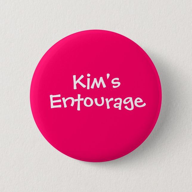 Kims Gefolge Button (Vorderseite)
