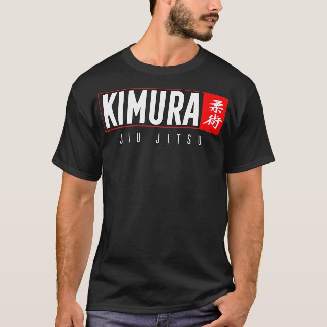 Kimura  Jiu Jitsu   BJJ  Brazilian Martial Arts T-Shirt (Vorderseite)