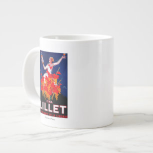 Kina Lillet Vintag PosterEurope Jumbo-Tasse